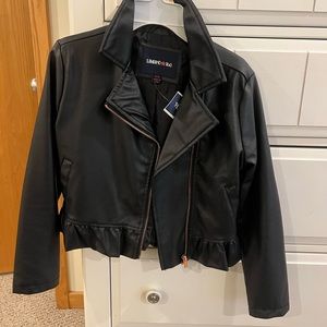 Kids leather jacket